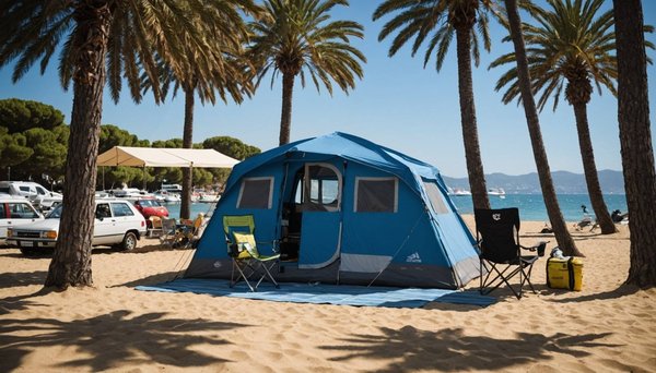 Partir en camping à saint-tropez