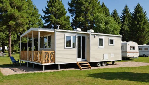 Options de mobil-home au camping l'occitan pour tout budget