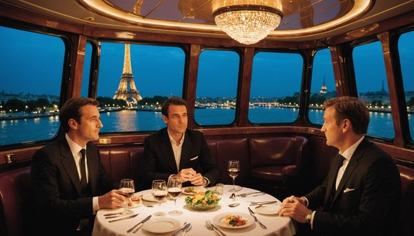 Découvrez la magie des dîners-croisières à paris