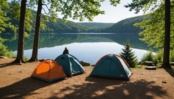 Séjourner au bord du lac de sainte-croix en camping