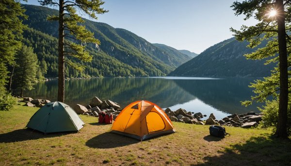 Séjourner au bord du lac de sainte-croix en camping